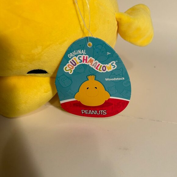 Squishmallows Peanuts Woodstock Yellow New With Tags - Picture 8 of 11